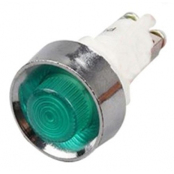 หลอดไฟแสดงสถานะ LAMP PL13.5 สีเขียว
